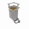 MagnaFlow Direct Fit Catalytic Converter 03-06 Santa Fe Rear cc 3.5L - 51257 360 Degree Image Set