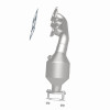 MagnaFlow Direct Fit Catalytic Converter 2009 Kia Borrego 3.8L Passenger Side - 51401 360 Degree Image Set