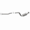 MagnaFlow Direct Fit Catalytic Converter 07-08 Express 2500 4.8L Passenger Side - 51535 360 Degree Image Set