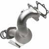 MagnaFlow Direct Fit Catalytic Converter 07-12 Mazdaspeed 3 2.3L Front - 51545 Photo - Unmounted