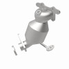 MagnaFlow Direct Fit Catalytic Converter 09-10 Honda Fit 1.5L Front - 51680 360 Degree Image Set