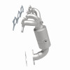 MagnaFlow DF Cat Conv 07-11 Chrysler Sebring 2.7L Rr Manifold/08-10 Dodge Avenger 2.7L Rear Manifold - 51861 360 Degree Image Set