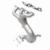 MagnaFlow Direct Fit Catalytic Converter 05-11 Volvo XC90 4.4L Rear - 51863 360 Degree Image Set