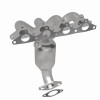 MagnaFlow Direct Fit Catalytic Converter 00-02 Hyundai Accent 1.5L - 51887 360 Degree Image Set