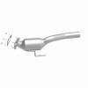 MagnaFlow Direct Fit Catalytic Converter 04-06 Porsche Cayenne 3.2L - 51979 360 Degree Image Set