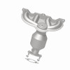 MagnaFlow Direct Fit Catalytic Converter 11-15 Kia Sportage OEM Manifold - 52590 360 Degree Image Set