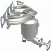 MagnaFlow Direct Fit Catalytic Converter 11-13 Kia Sorento 2.4L Manifold - 52774 Photo - Unmounted
