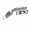 MagnaFlow OEM Grade Federal / EPA Compliant Manif Catalytic Converter 09-11 Hyundai Genesis V6 3.8L - 52778 360 Degree Image Set
