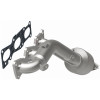 MagnaFlow 11-14 Hyundai Genesis V6 3.8L OEM Grade Manifold Catalytic Converter Direct Fit - 52784 Photo - Unmounted