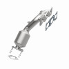 MagnaFlow 11-14 Hyundai Genesis V6 3.8L OEM Grade Manifold Catalytic Converter Direct Fit - 52784 360 Degree Image Set