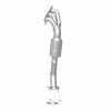MagnaFlow Direct Fit Catalytic Converter 2008-2010 BMW 528i/528i xDrive 3.0L Underbody - 5531222 360 Degree Image Set