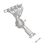 MagnaFlow 11-17 Ford Fiesta 1.6L Direct Fit Catalytic Converter - 5531552 360 Degree Image Set