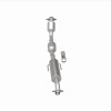 MagnaFlow 18-21 Toyota C-HR 2.0L Direct Fit Catalytic Converter - 6511112 360 Degree Image Set
