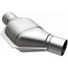 MagnaFlow Universal Catalytic Converter 2.25 Angled Inlet - 91075 Photo - Unmounted