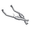 MagnaFlow Direct Fit Catalytic Converter Mustang X-Pipe 86-93 50-Sta - 93332 Photo - Primary