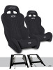 PRP Seats Can-Am Maverick X3/R XCR Suspension Seats Mount & Slider Kit (Pair) - Black - A8001-PORXP-C91-201 Photo - Primary