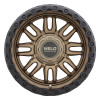 Weld Off-Road Swift 17x9in - 8x180 BP - ET-12 - 124.3mm CB - Satin Bronze Wheel & Black Ring - W18079018450 Photo - Primary