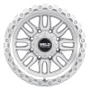 Weld Off-Road Swift 17x9in - 8x180 BP - ET-12 - 124.3mm CB - Gloss Silver Machined Wheel & Ring - W18579018450 Photo - Primary