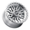 Weld Off-Road Swift 17x9in - 5x114.3 / 5x127 BP - ET-12 78.1mm CB Gloss Silver Machined Wheel & Ring - W18579026450 Photo - Primary