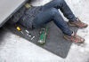 Husky Liners TrackMat Mechanic Mat - HTW2X4MAT Photo - Mounted