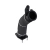 MBRP 17-26 Chevrolet Silverado/GMC Sierra (L5P) 3.5in Down Pipe - Black - GM8436 Photo - Primary