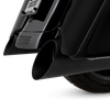 Vance & Hines HD Touring Backslash 450 Slip-on Exhaust - Wrinkle Black - 46766 Photo - Close Up