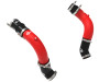 aFe BladeRunner 3in & 3-1/2in AL Hot and Cold Charge Pipe Kit Red RAM Diesel Trucks 25-26 L6-6.7L - 46-20814-R Photo - Primary