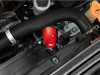 aFe BladeRunner 3in & 3-1/2in AL Hot and Cold Charge Pipe Kit Red RAM Diesel Trucks 25-26 L6-6.7L - 46-20814-R Photo - Mounted