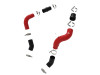aFe BladeRunner 3in & 3-1/2in AL Hot and Cold Charge Pipe Kit Red RAM Diesel Trucks 25-26 L6-6.7L - 46-20814-R Photo - Unmounted