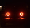 Oracle Jeep Wrangler JL/Gladiator JT LED Surface Mount Headlight Halo Kit - Amber - 1214-005 Photo - lifestyle view