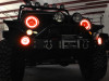 Oracle 07-17 Jeep Wrangler Surface Mount LED Headlight Halo Kit - Amber - 3943-005 Photo - lifestyle view