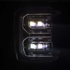 AlphaRex 23-26 Ford F-250 SD NOVA LED Proj Headlights Alpha Blk w/Activ Light/Seq Signal/Switchback - 880894 Photo - Primary