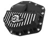 aFe POWER Pro Series Front Diff Cover Black w/ Machined Fins Ford F-250/350 23-26 (Dana M235) - 46-71480B Photo - Primary