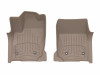 WeatherTech 25-26 Toyota 4Runner 1st Row Front FloorLiner HP - Tan - 4519191IM Photo - Primary