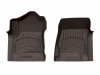 WeatherTech 15-19 Chevrolet Silverado 1st Row Front FloorLiner HP - Cocoa - 477221IM Photo - Primary