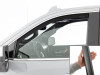 WeatherTech 19-26 Chevrolet Silverado Front Front Side Window Deflectors 2pc - Matte Blk - 80931IMB Photo - Mounted
