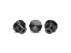 WeatherTech Colored Billet Knobs - Black - 8ACFBK31 Photo - Primary