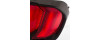 Raxiom 15-23 Ford Mustang Euro Style LED Tail Lights- Gloss Black Housing- Red Lens - 412123 Photo - Primary