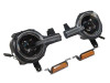 Raxiom 21-26 Ford Bronco LED Halo Headlights with White Backlight- Black Housing- Clear Lens - FB48240 Photo - Close Up