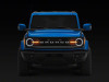 Raxiom 21-26 Ford Bronco LED Halo Headlights with White Backlight- Black Housing- Clear Lens - FB48240 Photo - Close Up