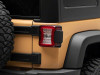 Raxiom 07-18 Jeep Wrangler JK LED Tail Lights- Clear Housing- Clear Lens - J178643 Photo - Close Up
