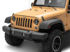 Raxiom 07-18 Jeep Wrangler JK Axial Series DB1 LED Headlights- Black Housing- Clear Lens - J181074 Photo - Close Up