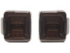 Raxiom 07-18 Jeep Wrangler JK Axial Series JL Style LED Tail Lights- Black Housing- Smoked Lens - J183257 Photo - Close Up