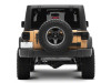 Raxiom 07-18 Jeep Wrangler JK Axial Series JL Style LED Tail Lights- Black Housing- Smoked Lens - J183257 Photo - Close Up