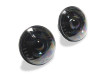 Raxiom 07-18 Jeep Wrangler JK Axial Series Quatro LED Headlights- Black Housing- Clear Lens - J194501 Photo - Close Up