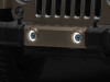 Raxiom 07-18 Jeep Wrangler JK LED Fog Lights with Amber Turn Signals - J238997 Photo - Close Up