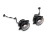 Raxiom 07-18 Jeep Wrangler JK V2 LED Switchback Fog Lights with Amber Turn Signal and Halo Rings - J239000 Photo - Primary