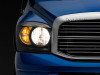 Raxiom 06-08 Dodge RAM 1500 Axial Series Euro Headlights- Black Housing- Clear Lens - R110144 Photo - Primary