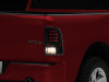 Raxiom 09-18 Dodge RAM 1500 LED Tail Lights- Black Housing- Clear Lens - R110154 Photo - Close Up