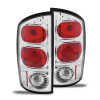 Raxiom 02-05 Dodge RAM 1500 Axial Series Tail Lights- Chrome Housing- Red/Clear Lens - R110158 Photo - Primary